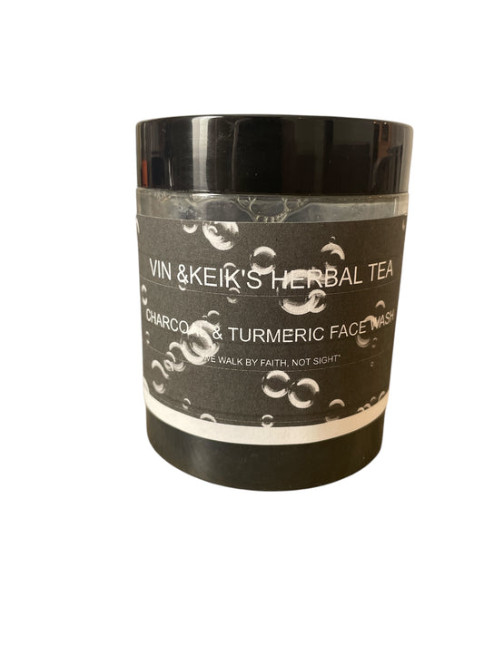 Charcoal and Turmeric Face Wash