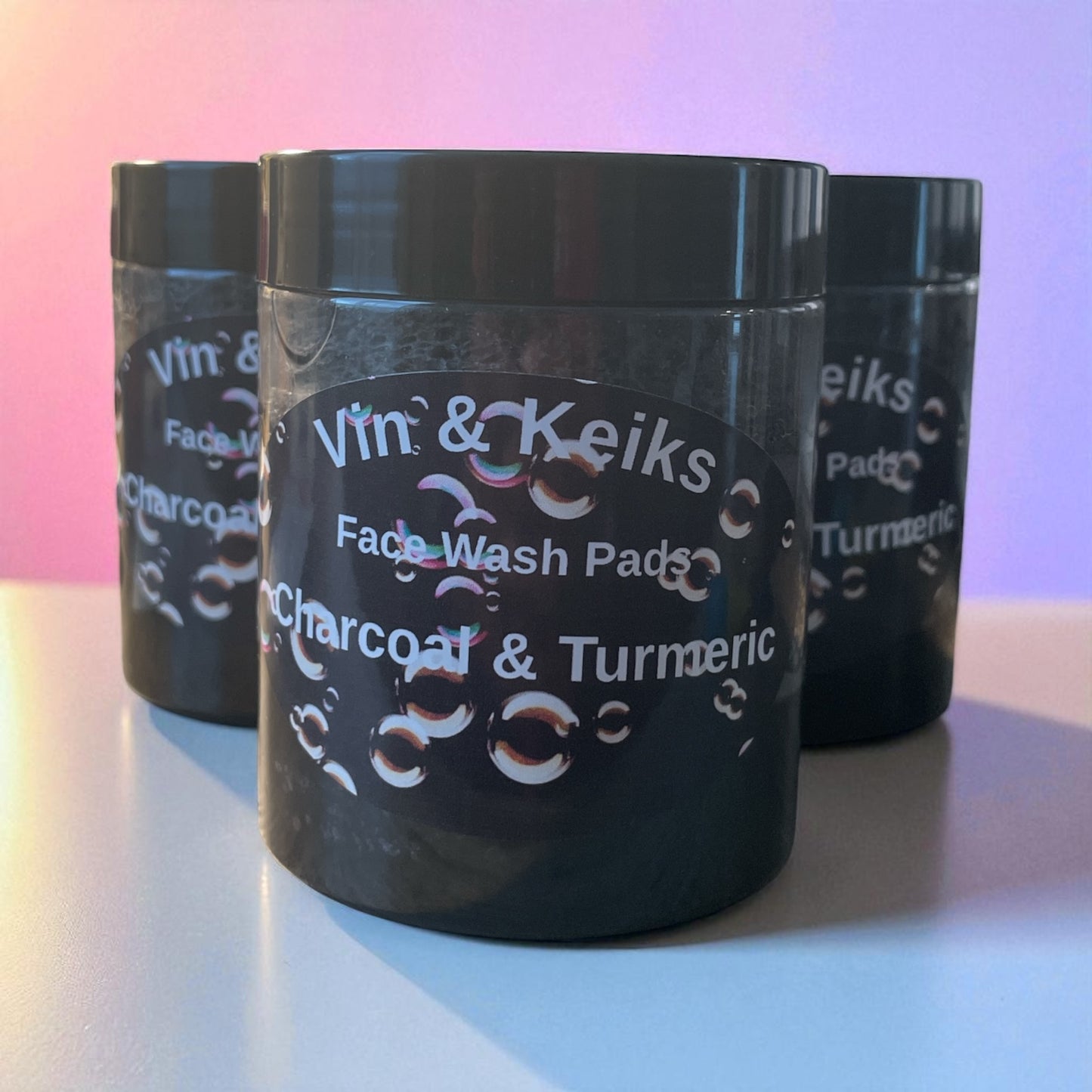 Charcoal and Turmeric Face Wash
