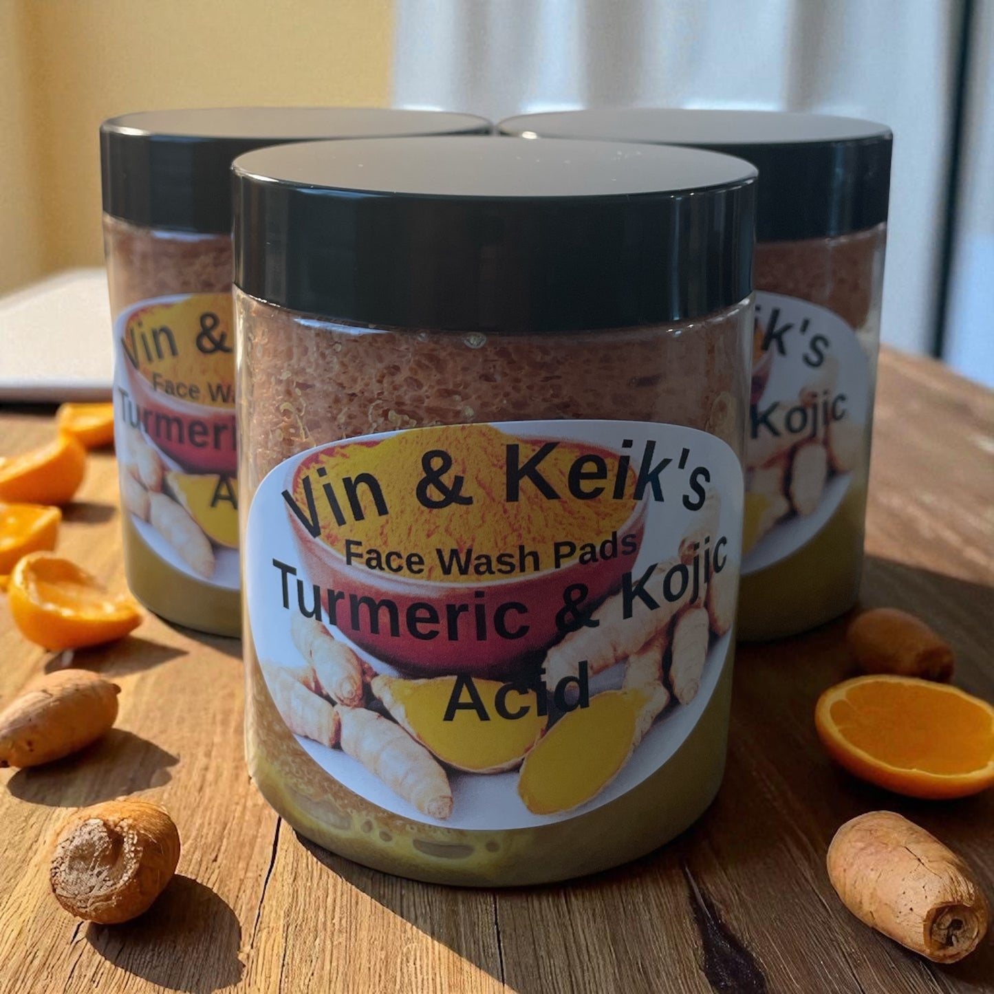 Turmeric and Kojic Acid Face Wash