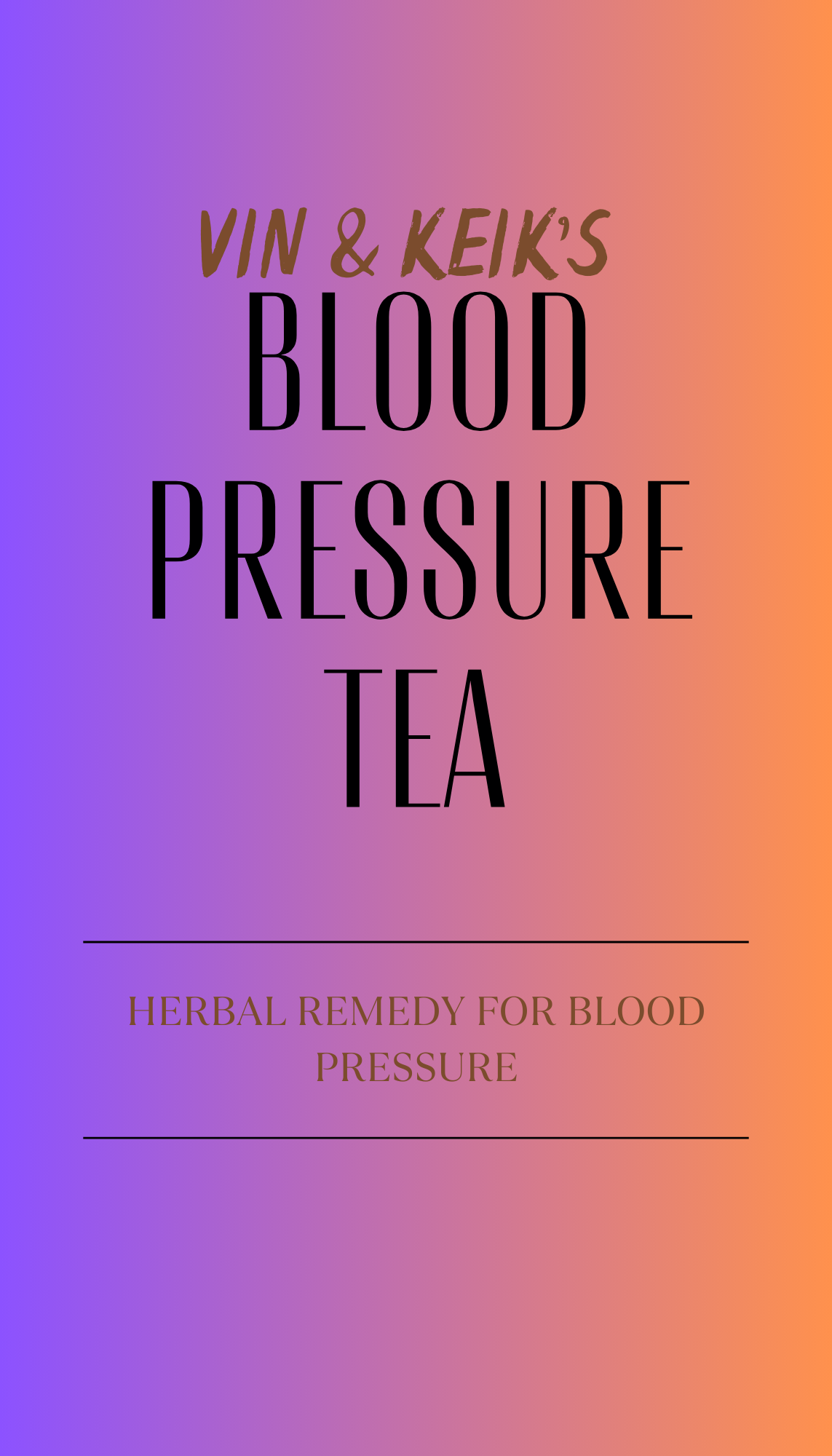 Blood Pressure Tea